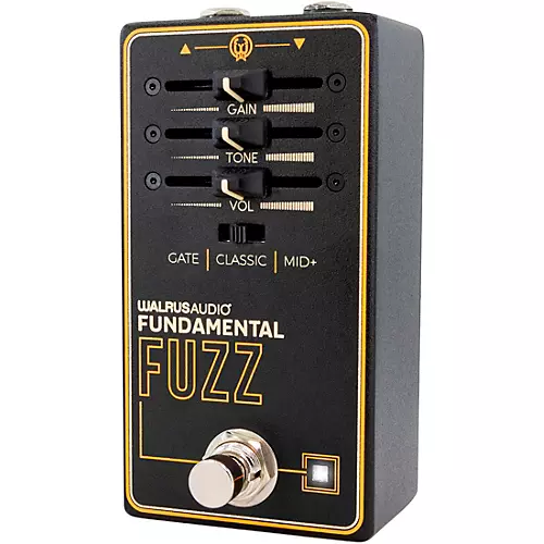 Walrus Audio Fundamental Series Fuzz Effects Pedal Black