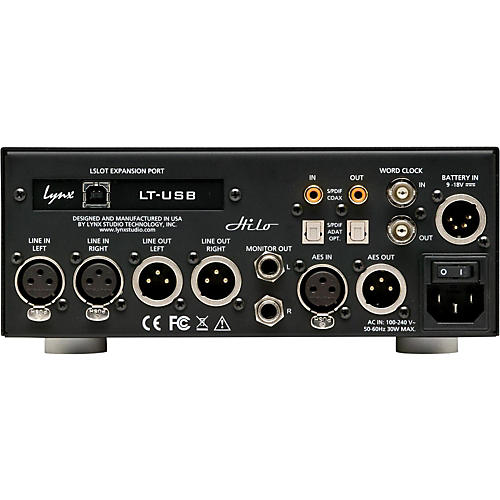 Open-Box Lynx Hilo USB Black Reference AD/DA Converter Condition 1 - Mint