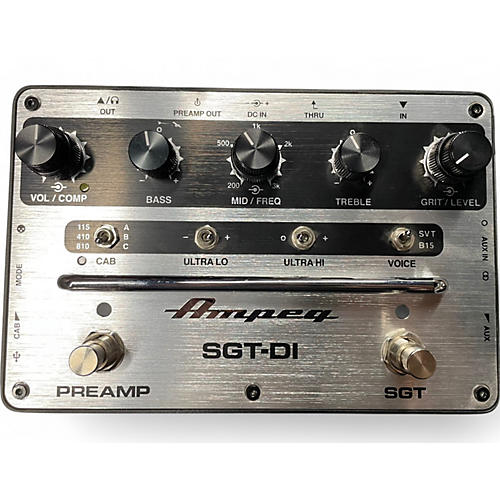Used Ampeg SGTDI Bass Effect Pedal