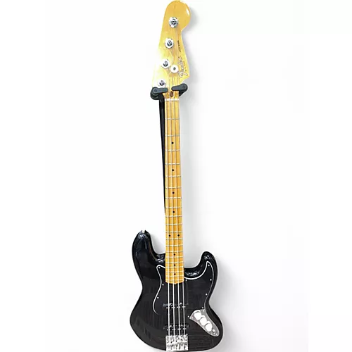 Used 1984 Fender JAZZ BASS USA BLACK Electric Bass Guitar BLACK