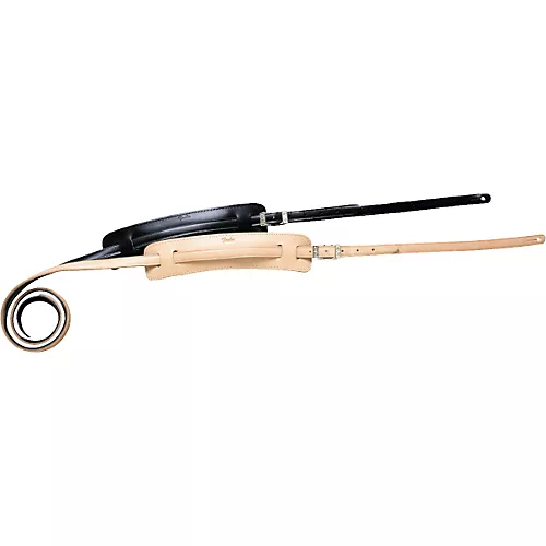 Fender Deluxe Vintage Leather Guitar Strap Natural