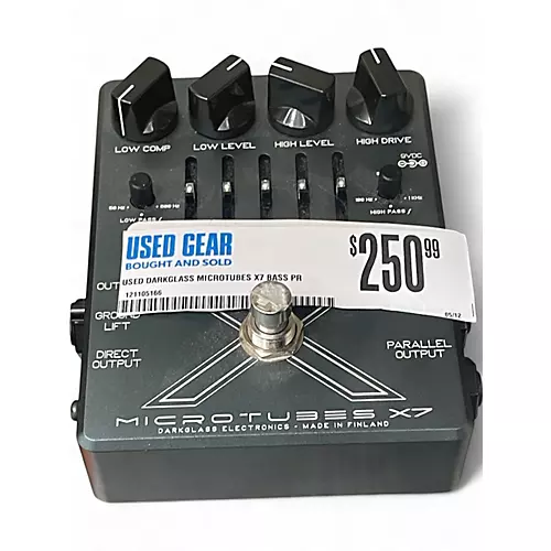 Used Darkglass MICROTUBES X7 Bass Preamp