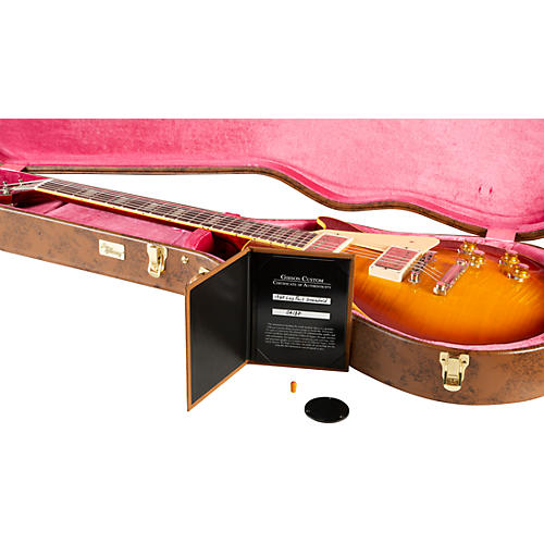 Gibson Custom Historic '60 Les Paul Standard VOS Electric Guitar Iced Tea Burst