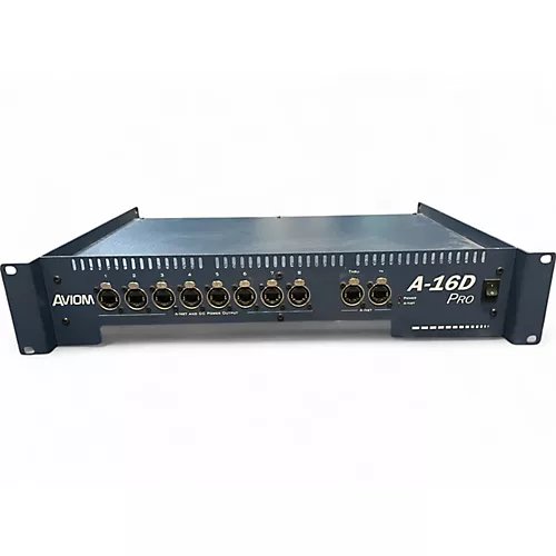 Used Aviom a16dpro Unpowered Mixer