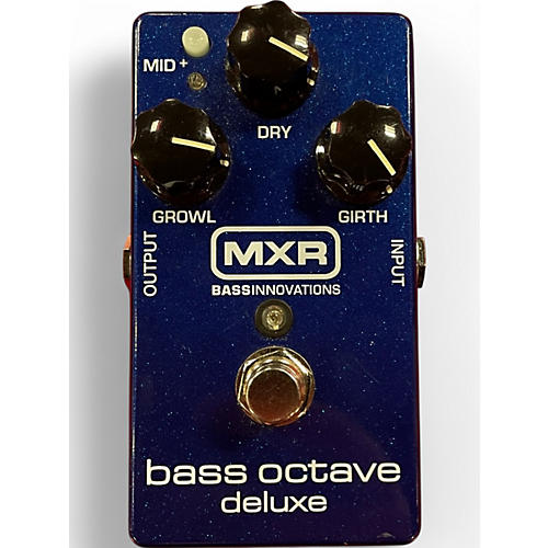 Used MXR M288 Bass Octave Deluxe Bass Effect Pedal