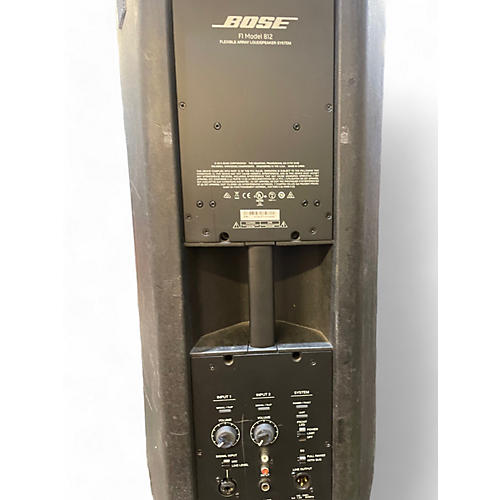 Used Bose F1 Model 812 Flexible Array and subwoofer combo Powered Speaker