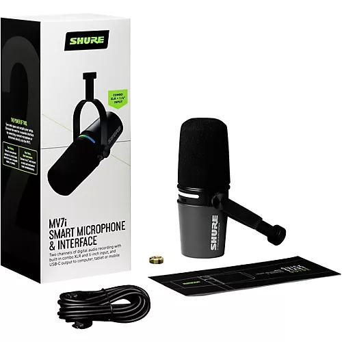Shure MV7i Smart Mic & Interface