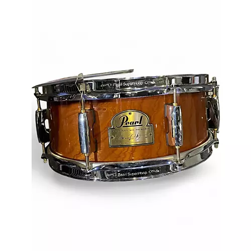 Used Pearl 13X5 Omar Hakim Snare Natural Drum Natural 194