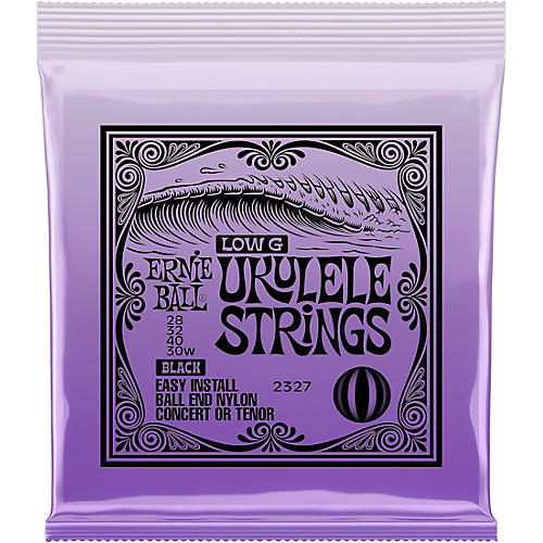 Ernie Ball Concert & Tenor Nylon Ball-End With Wound G Ukulele Strings