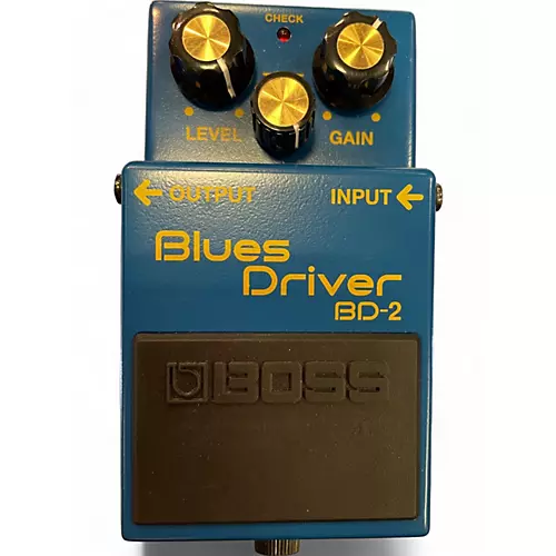 Used BOSS BD2 Blues Driver Effect Pedal