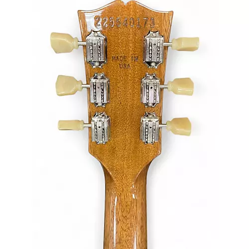 Used 2024 Gibson Les Paul Standard Amber Solid Body Electric Guitar Amber