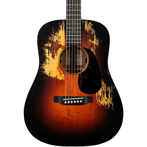 Martin D Jr E StreetLegend Dreadnought Acoustic-Electric Guitar Burst