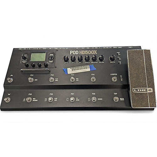 Used Line 6 Pod HD500X Amp Modeler Effect Processor