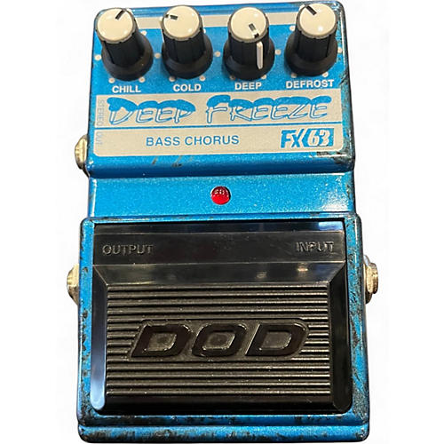 Used DOD Deep Freeze Bass Effect Pedal