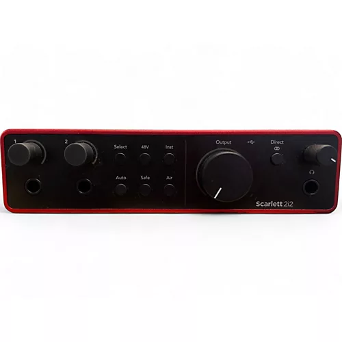 Used Focusrite 2i2 Gen 4 Audio Interface