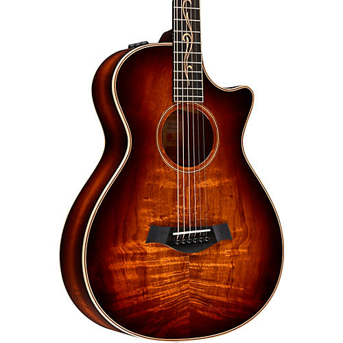 Taylor K22ce 12-Fret V-Class Grand Concert Acoustic-Electric Guitar Shaded Edge Burst