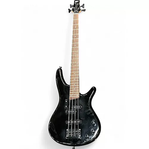 Used Ibanez SR400 Black Electric Bass Guitar Black
