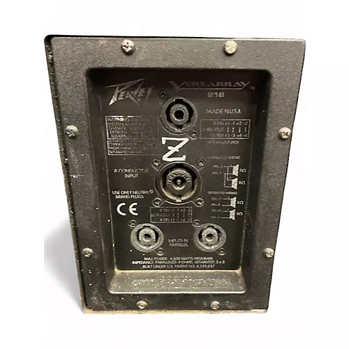 Used Peavey Versarray 218 Unpowered Subwoofer
