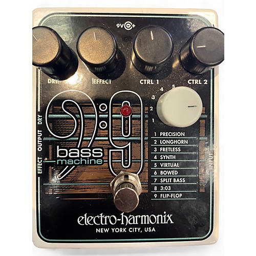 Used Electro-Harmonix BASS9 Bass Machine Bass Effect Pedal