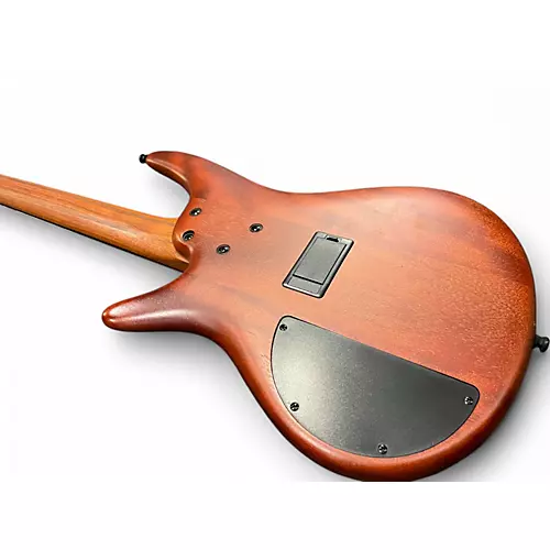 Used Ibanez SR505E Natural Electric Bass Guitar Natural