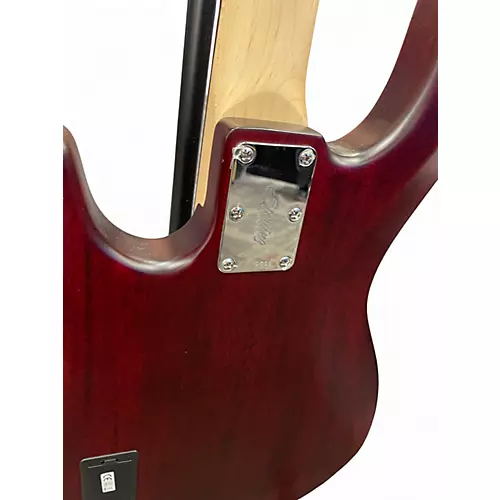Used Sterling by Music Man Sub 4 red Electric Bass Guitar red