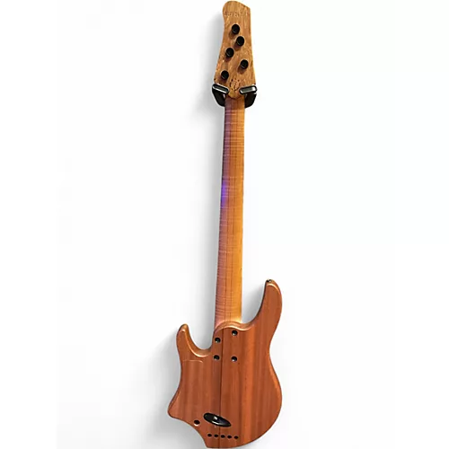 Used 2025 Swan Custom Basses Alpha Gura Mahogany Electric Bass Guitar Mahogany