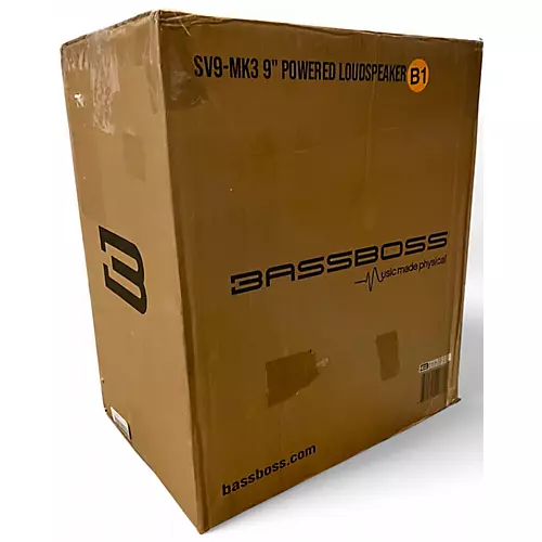 Used BASSBOSS SV9 MKIII Powered Speaker
