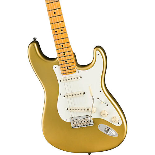 Open-Box Fender Lincoln Brewster Stratocaster Maple Fingerboard Electric Guitar Condition 2 - Blemished Aztec Gold 197881293987