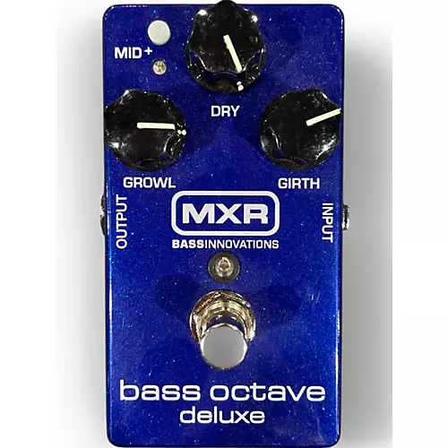 Used MXR M288 Bass Octave Deluxe Bass Effect Pedal