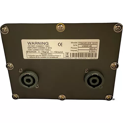 Used Markbass Traveler TRV151P 400W 1x15 Bass Cabinet