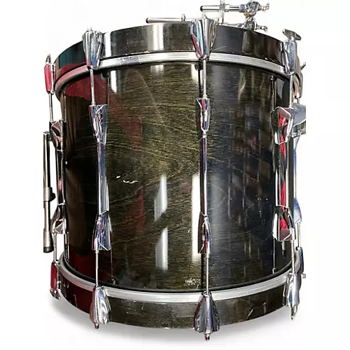 Used Yamaha 5 Piece Club Custom Black Shadow Drum Kit Black Shadow