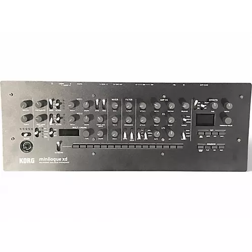 Used KORG Minilogue XD Module Synthesizer