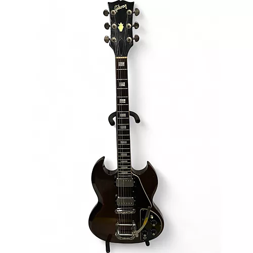 Vintage 1971 Gibson SG Deluxe Walnut Solid Body Electric Guitar Walnut