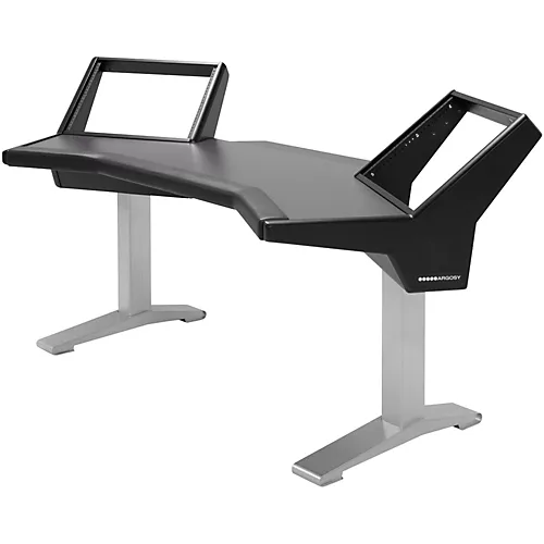 Argosy Halo Base Workstation Desk With Original Hautelink Pattern Desktop