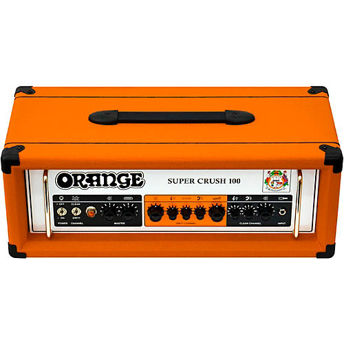 Orange Amplifiers Super Crush 100W Guitar Amp Head Orange
