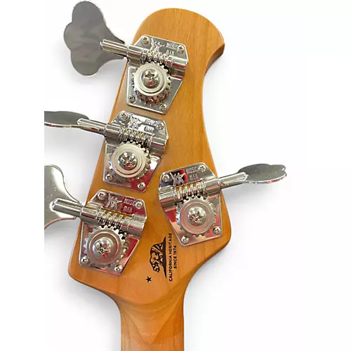 Used 2020 Ernie Ball Music Man 4h RED Electric Bass Guitar RED