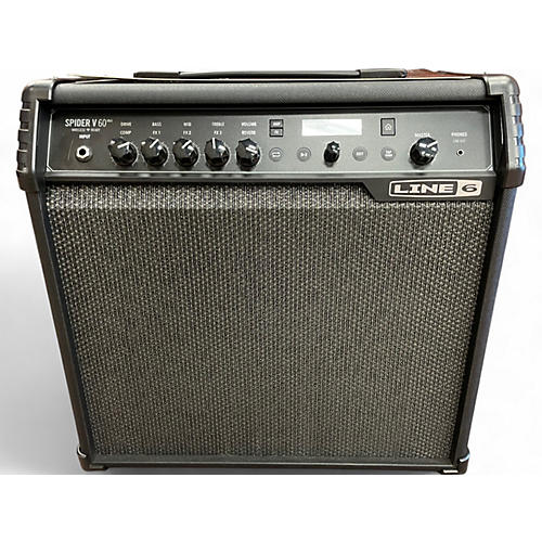 Used Line 6 Spider V 60 1x10 Guitar Combo Amp