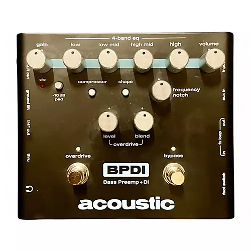 Used Acoustic BPDI Bass Preamp