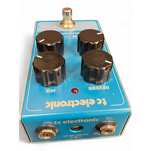Used TC Electronic FLOURESCENCE SHIMMER REVERB Effect Pedal