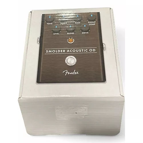 Used Fender SMOLDER ACOUSTIC OD Effect Pedal