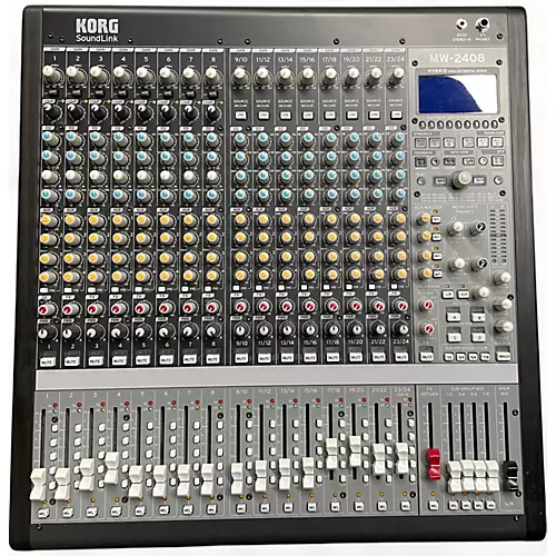 Used KORG Mw - 2408 Unpowered Mixer