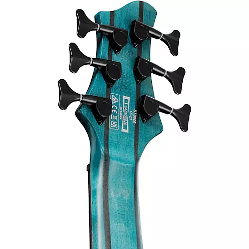 Ibanez BTB946 6-String Electric Bass Guitar Cosmic Blue Low Gloss