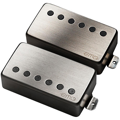 EMG Dual Mode 57TW/66TW-LS Dual Pickup Set, Long Shaft Pots Black