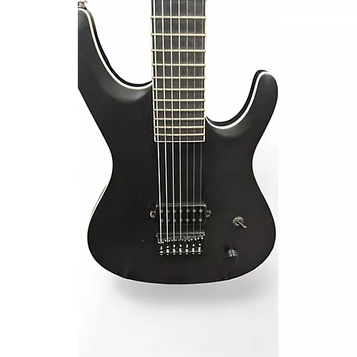 Used Jericho Elite Ignition 7 Black Solid Body Electric Guitar Black