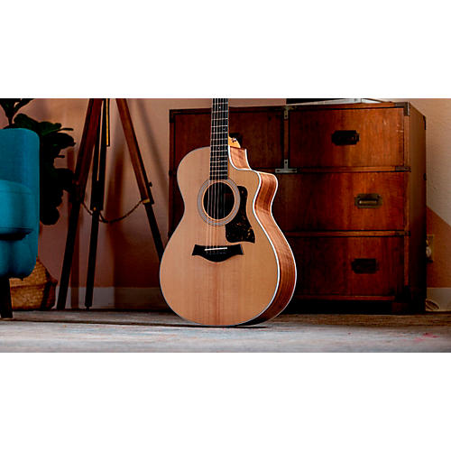 Taylor 212ce Grand Concert Acoustic-Electric Guitar Natural