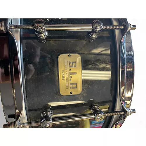 Used TAMA 6.5X14 Sound Lab Project Snare Black Drum Black 15
