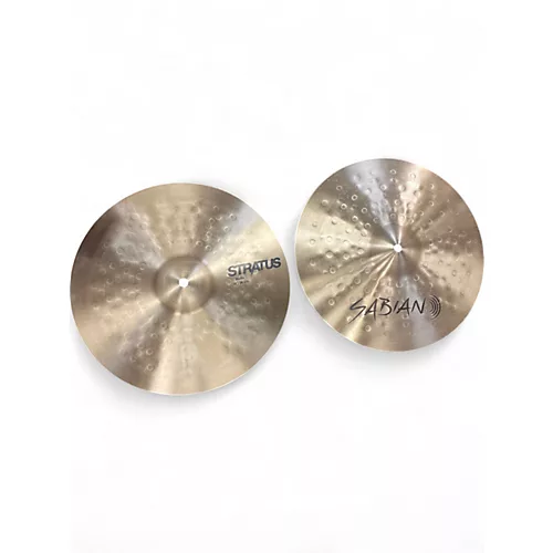 Used SABIAN 14in STRATUS Hihat Pair Cymbal 33