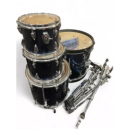 Used TAMA 5 Piece Imperialstar DARK BLUE Drum Kit DARK BLUE