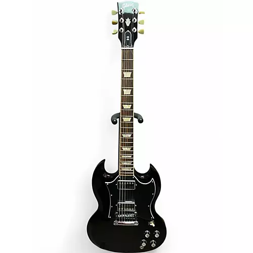 Used 2005 Gibson SG Standard Black Solid Body Electric Guitar Black