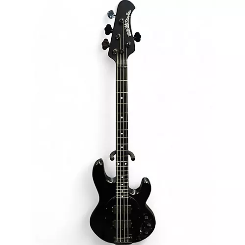 Used Ernie Ball Music Man StingRay 3 EQ HH Black Electric Bass Guitar Black